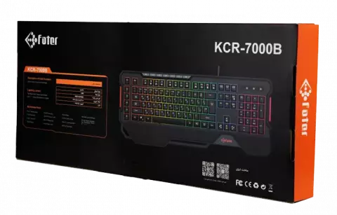 کیبورد سیمی Fater مدل KCR-7000B