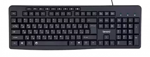 BEYOND BK-3751 BLACK ESPEERO WIRED KB