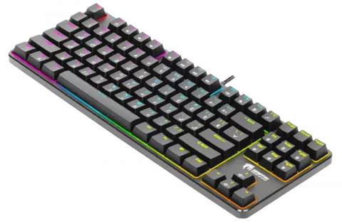 کیبورد سیمی گیمینگ Green مدل GK801-RGB با سوییچ آبی