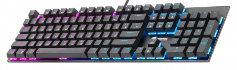 کیبورد سیمی گیمینگ Green مدل GK802-RGB با سوییچ آبی