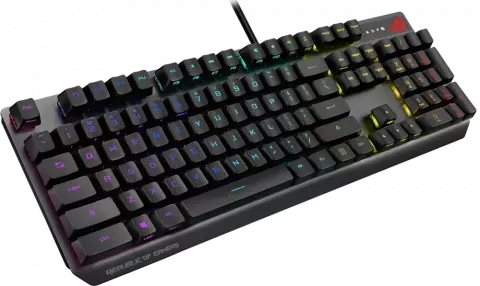 کیبورد سیمی گیمینگ Asus مدل ROG Strix Scope RX با سوییچ قرمز Optical-Mechanical