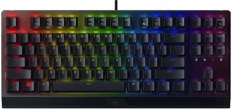 کیبورد سیمی گیمینگ Razer مدل BlackWidow V3 Tenkeyless با سوییچ زرد