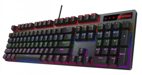 کیبورد سیمی گیمینگ Rapoo مدل V500 RGB