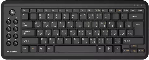 KINGSTAR KB79W BLACK MATIN WIRELESS KB