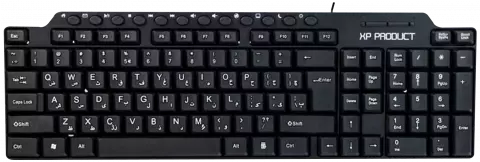 XP PRODUCT XP-8200F USB BLACK KB