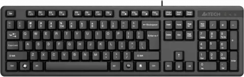 A4TECH KK-3 BLACK NOTRONIC USB KB