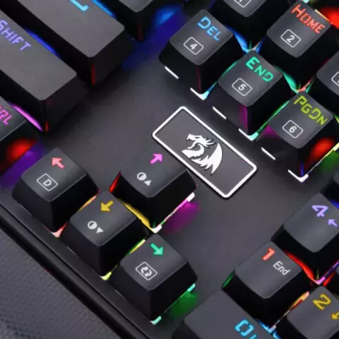 کیبورد سیمی گیمینگ Redragon مدل RAHU K567 RGB