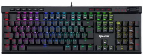 REDRAGON GAMING VATA K580 RGB BLUE SWITCH BLACK TAKHTJAMSHID MECHANICAL KB