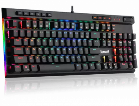 کیبورد سیمی گیمینگ Redragon مدل VATA K580 RGB با سوییچ آبی