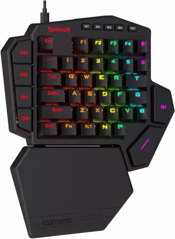 REDRAGON GAMING DITI K585 RGB BLUE SWITCH BLACK TAKHTJAMSHID MECHANICAL KB