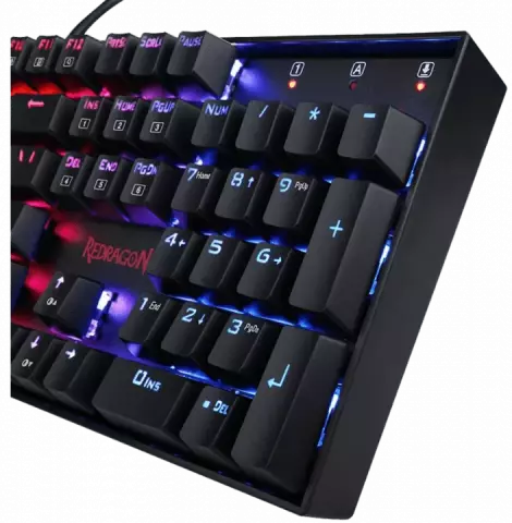 کیبورد مکانیکال گیمینگ سیمی Redragon مدل MITRA K551 RGB