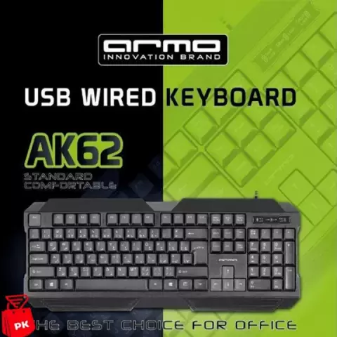 کیبورد سیمی ARMO مدل AK62