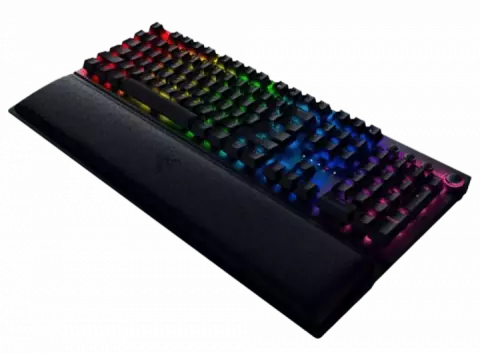 کیبورد بی سیم گیمینگ Razer مدل BlackWidow V3 Pro با سوییچ سبز