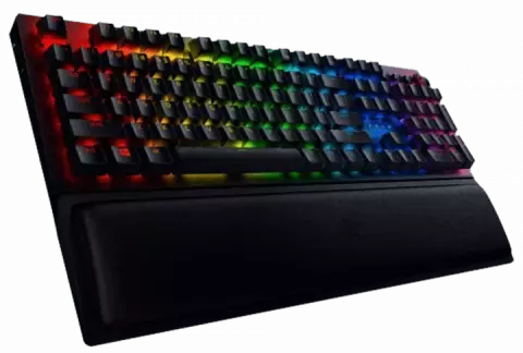 کیبورد بی سیم گیمینگ Razer مدل BlackWidow V3 Pro با سوییچ سبز