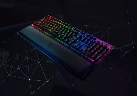 کیبورد بی سیم گیمینگ Razer مدل BlackWidow V3 Pro با سوییچ سبز