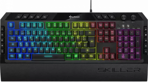 کیبورد سیمی Sharkoon مدل GAMING SKILLER SGK5