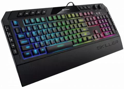 کیبورد سیمی Sharkoon مدل GAMING SKILLER SGK5