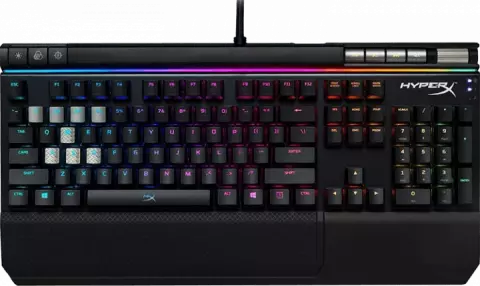 کیبورد سیمی HYPERX مدل GAMING ALLOY ELITE RGB با سوییچ قرمز