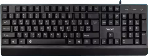 BEYOND BK-6200 USB BLACK ESPEERO KB