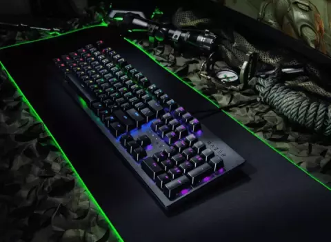 کیبورد سیمی Razer مدل GAMING HUNTSMAN OPTO-MECHANICAL