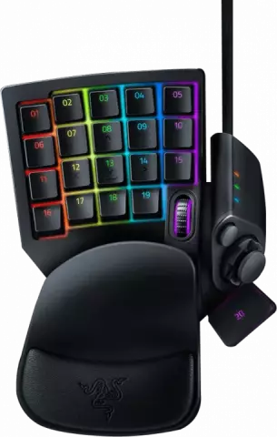 کیبورد سیمی Razer مدل GAMING TARTARUS V2