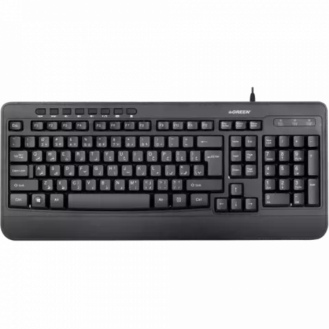 GREEN GK303 BLACK USB KB