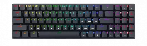 کیبورد بی سیم گیمینگ Redragon مدل ASHE Pro K626P-KBS با سوییچ‌ آبی