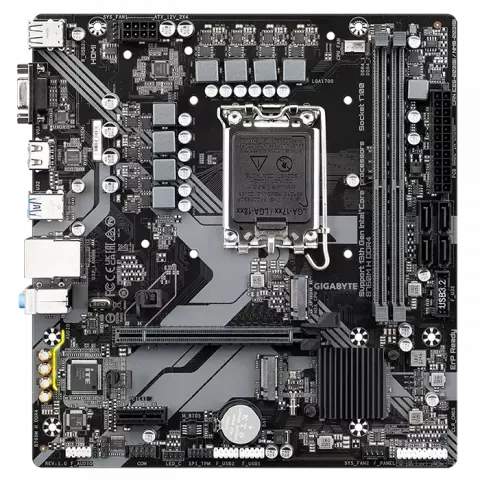 مادربرد  GIGABYTE مدل  B760M H DDR4 (rev.1.0)