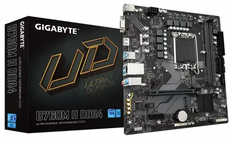 مادربرد  GIGABYTE مدل  B760M H DDR4 (rev.1.0)