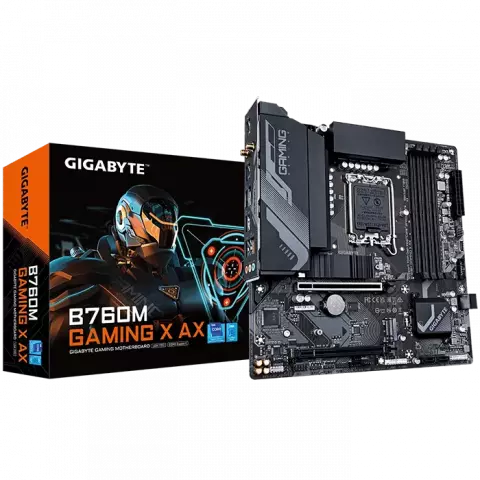 مادربرد  GIGABYTE مدل  B760M GAMING X AX