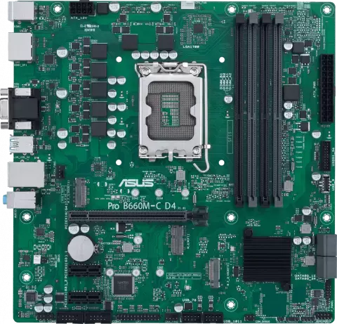 مادربرد ASUS مدل Pro B660M-C D4-CSM