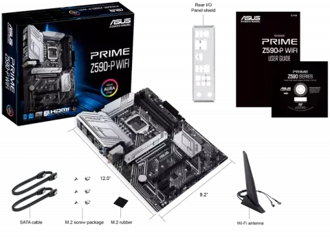 مادربرد ASUS مدل PRIME Z590-P WIFI