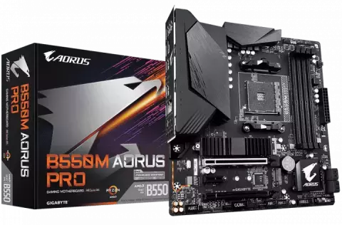 مادربرد  GIGABYTE مدل GAMING AORUS PRO B550M