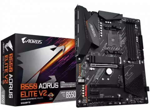 مادربرد  GIGABYTE مدل AORUS ELITE V2 GAMING B550