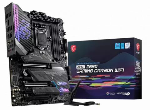 مادربرد  MSI مدل MPG Z590 GAMING CARBON WIFI