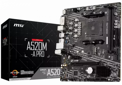 مادربرد MSI مدل A520M-A PRO
