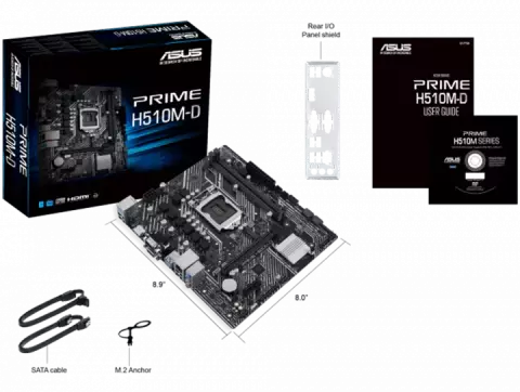 مادربرد ASUS مدل PRIME H510M-D