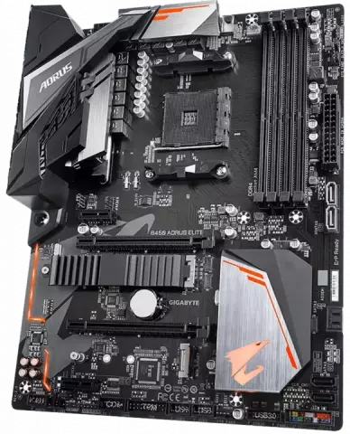 مادربرد  GIGABYTE مدل GAMING B450 AORUS ELITE (REV1.0)
