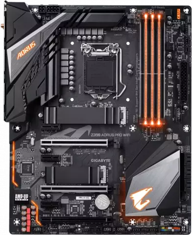 کالا Gigabyte مدل Z390 AORUS PRO WIFI (REV 1.0) D4 AVAJANG GAMING MB