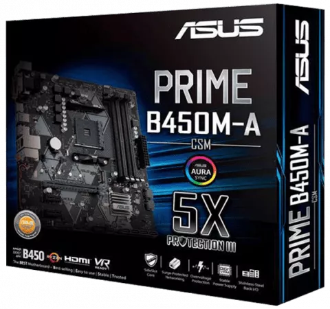 مادربرد  ASUS مدل PRIME  B450M-A/CSM