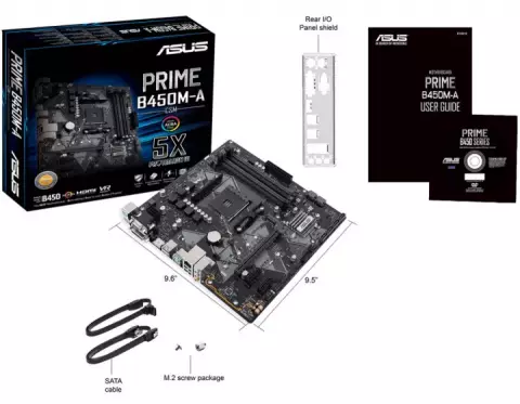 مادربرد  ASUS مدل PRIME  B450M-A/CSM