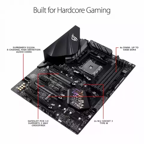مادربرد Asus DDR4 مدل GAMING ROG STRIX B450-F