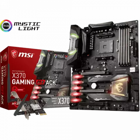 مادربرد MSI DDR4 مدل X370 GAMING M7 ACK