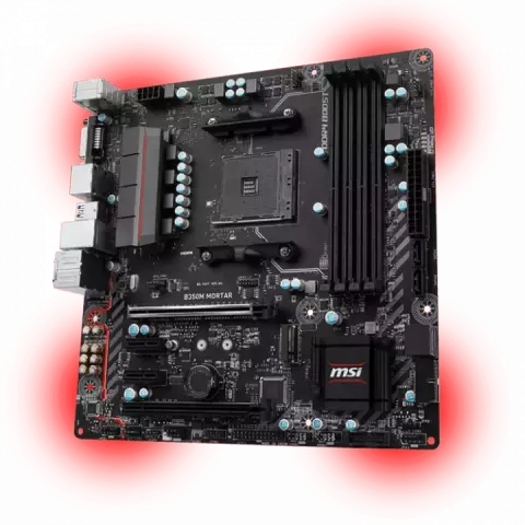 مادربرد MSI DDR4 مدل B350M MORTAR