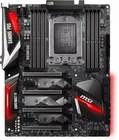 مادربرد MSI DDR4 مدل X399 GAMING PRO CARBON AC