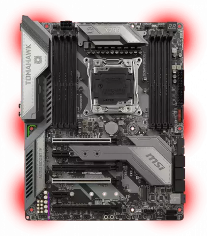 مادربرد MSI DDR4 مدل X299 TOMAHAWK