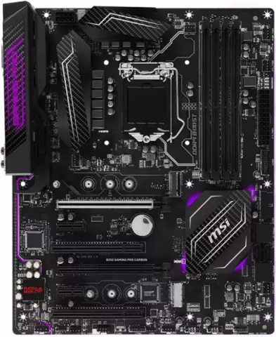 مادربرد MSI DDR4 مدل GAMING PRO CARBON B250