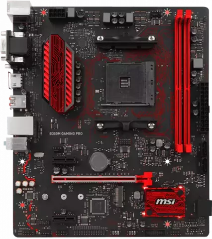 مادربرد MSI DDR4 مدل GAMING PRO B350M