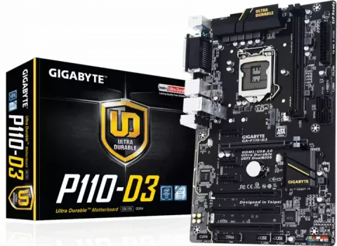 مادربرد Gigabyte DDR4 مدل GA-P110-D3