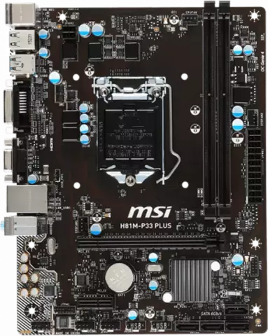 مادربرد MSI DDR3 مدل H81M-P33 PLUS